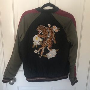 Zara Tiger Bomber Jacket